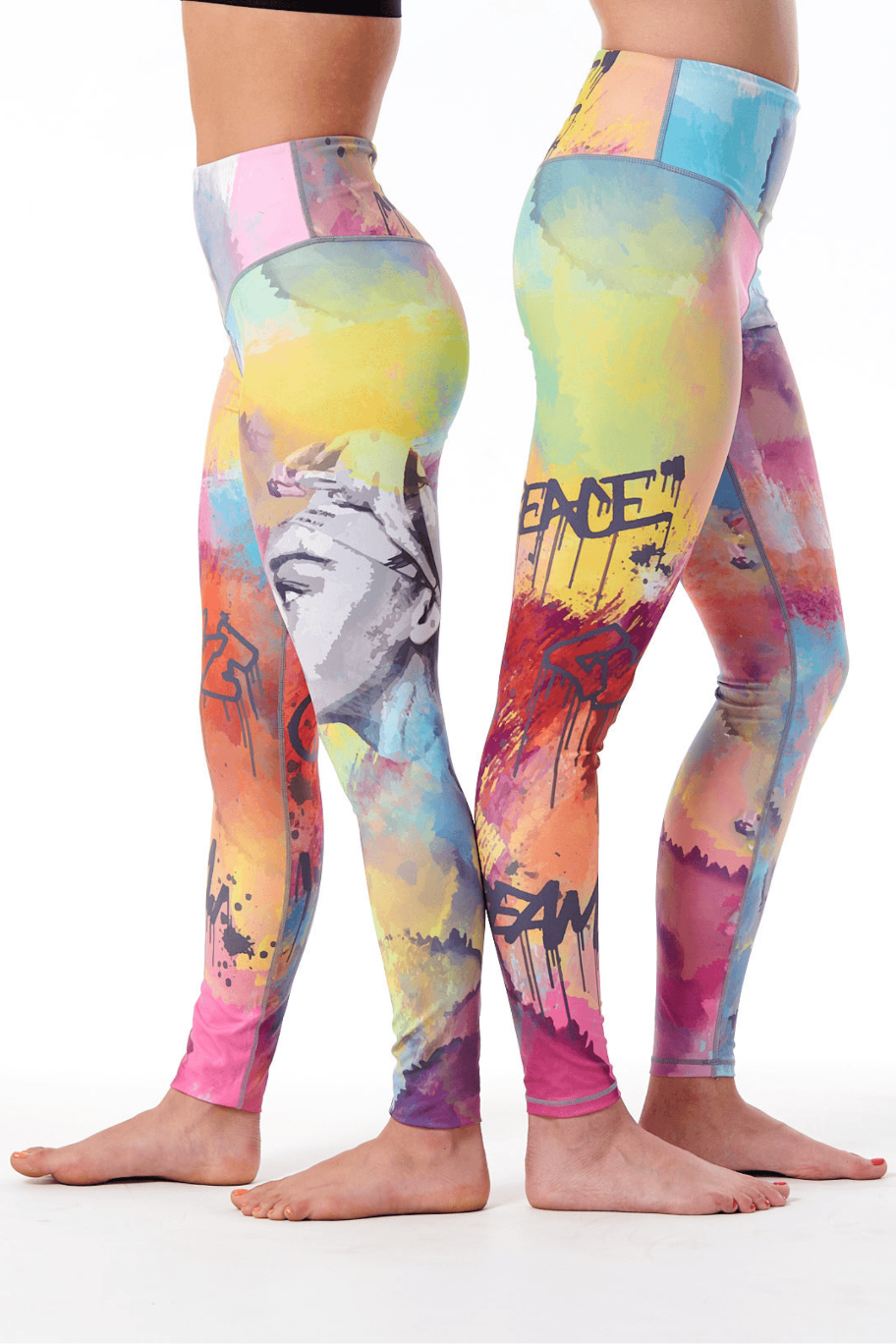 Be Bold - colourful and bright leggings