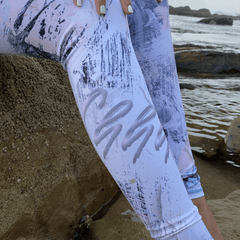 Light purple, blue and pink leggings | Long - Pause Apparel
