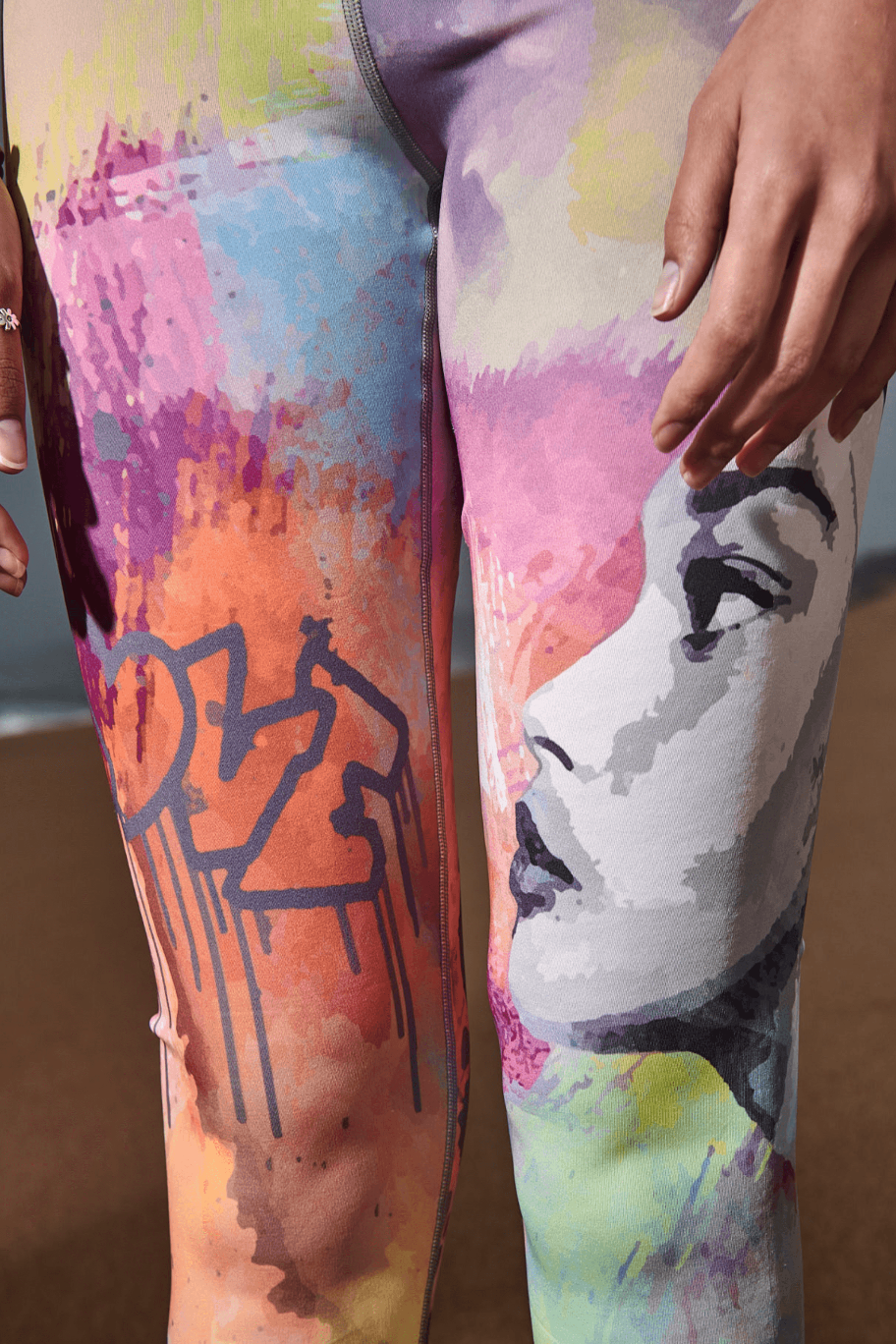 Be Bold - colourful and bright leggings