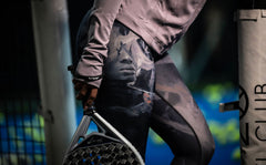 Dark grey and stone colour  Leggings  - - Pause Apparel SA