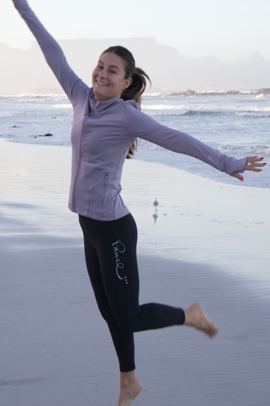 Purple Jacket - shaped, long sleeve - Pause Apparel SA