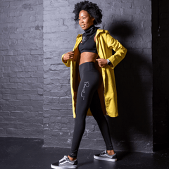 Black high waisted Leggings | Long - Pause Apparel