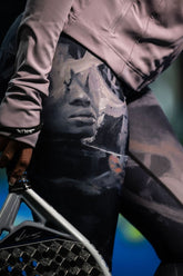 Dark grey and stone colour  Leggings  - - Pause Apparel SA