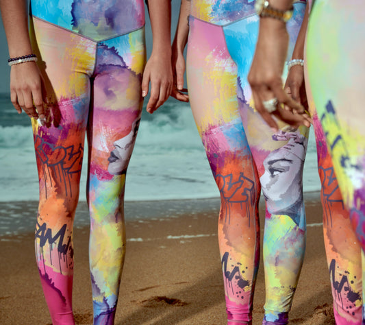Pause Leggings. Be-Yourself yoga pants. High quality tights, squat proof leggings