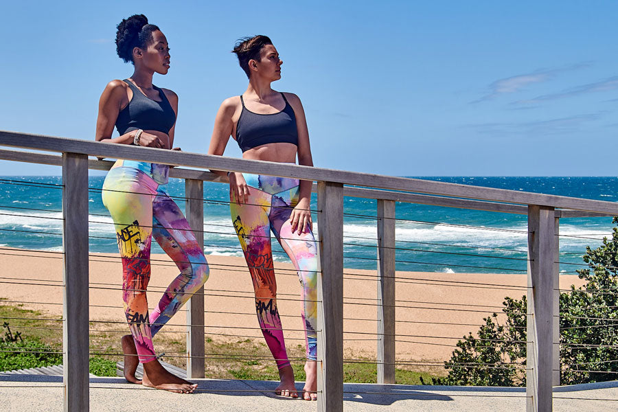 Pause Leggings. Be-yourself yoga pants. High quality tights.
