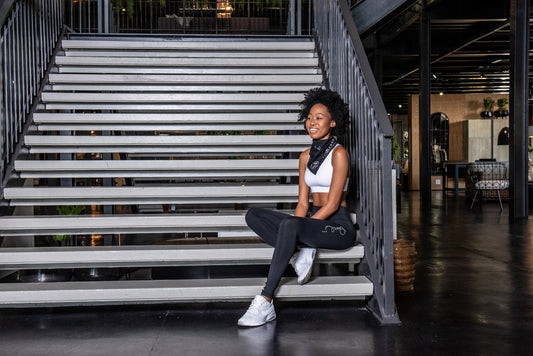 Pause Leggings. Black squat proof leggings.