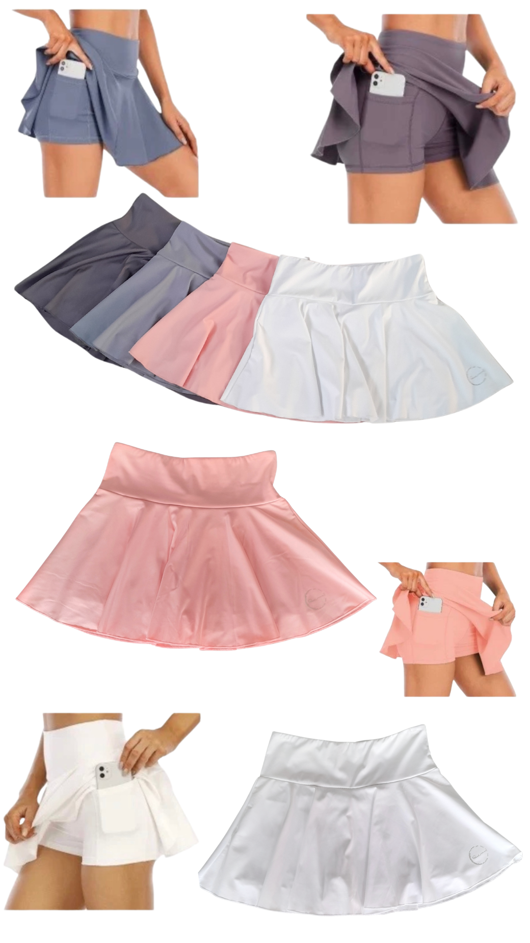 Padel Skirts with shorts underneath - Pause Apparel SA