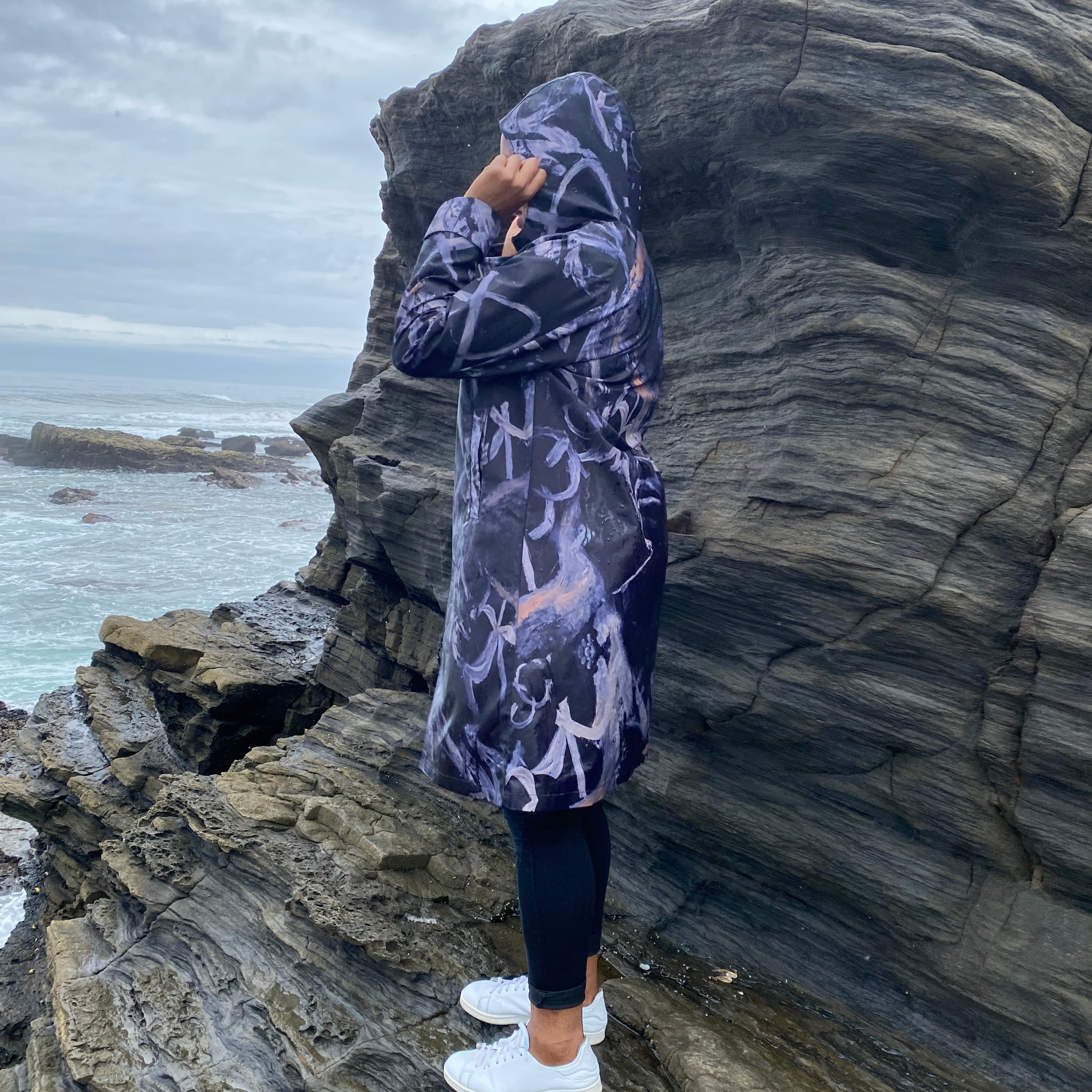 Raincoat - Waterproof lined trench coat
