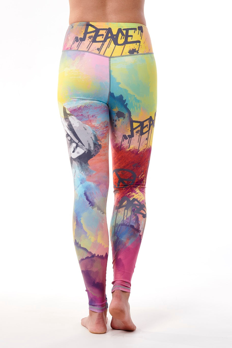 Colourful street style  leggings