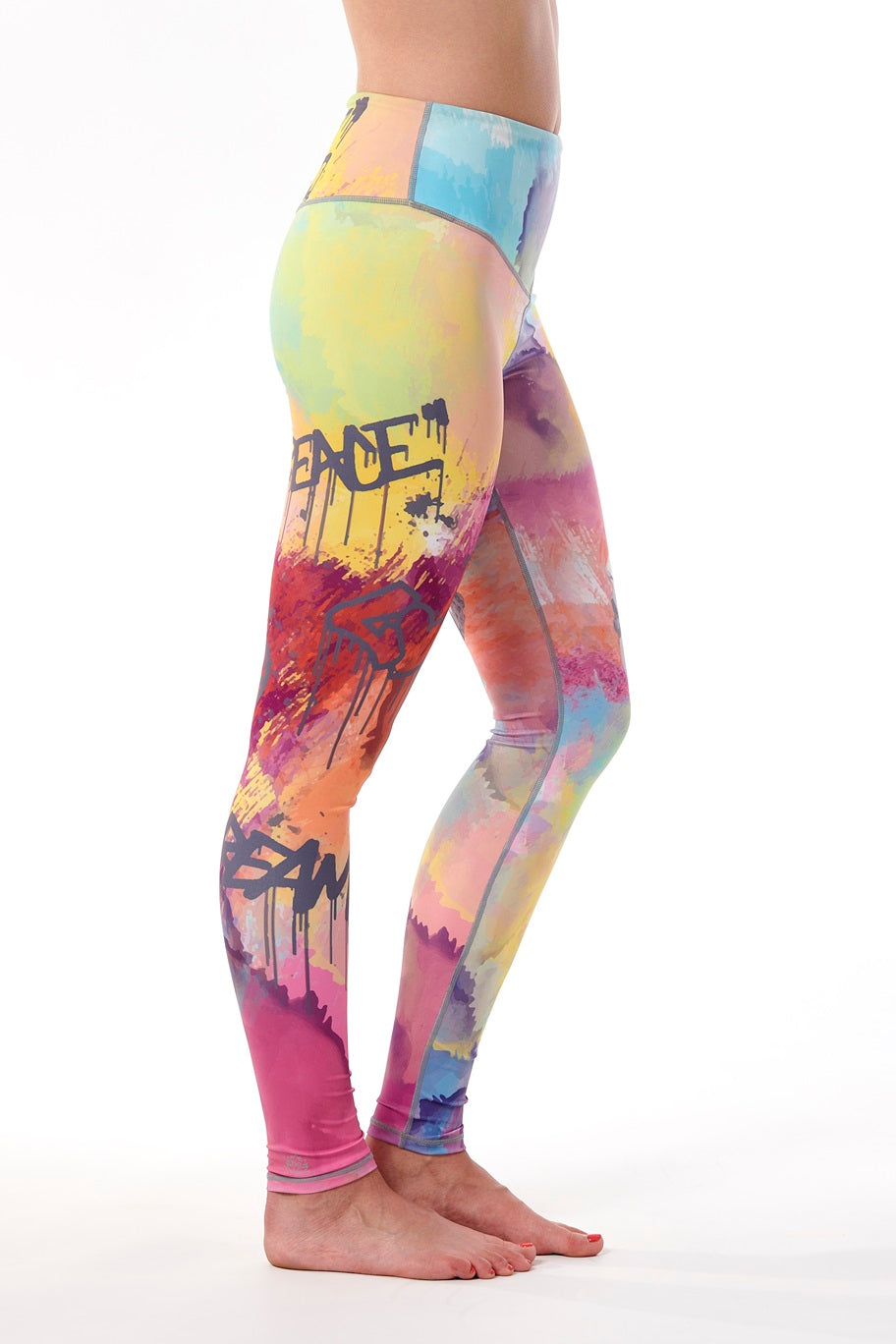 Colourful street style  leggings
